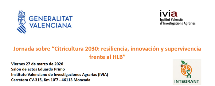  IVIA -  Jornada sobre “Citricultura 2030: resiliencia, innovación y supervivencia frente al HLB” 